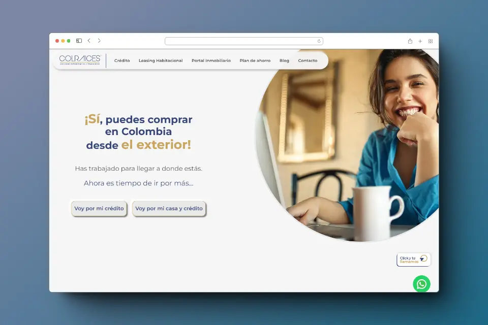Sitio web Colraices - image 1